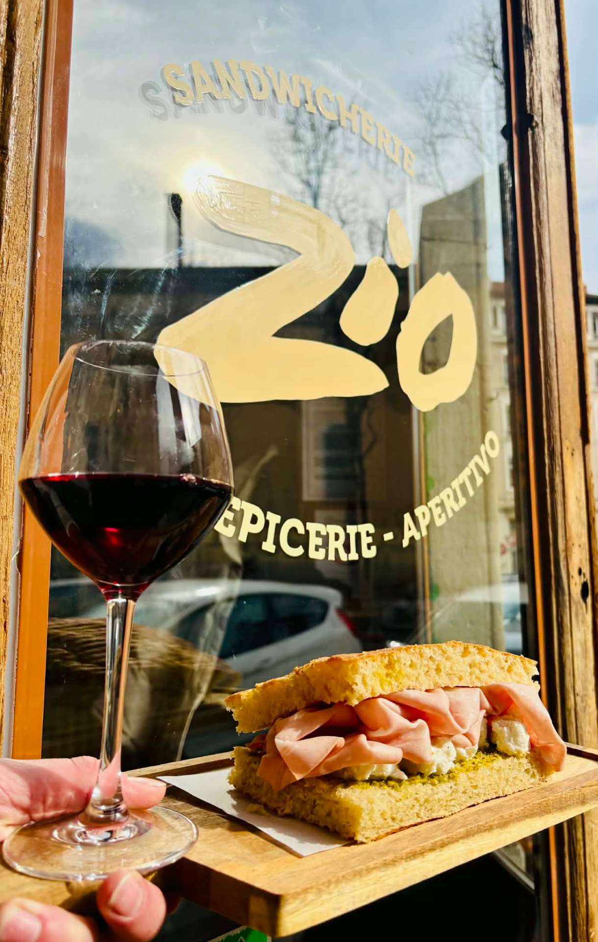 Focaccia italienne de Zio à Lyon